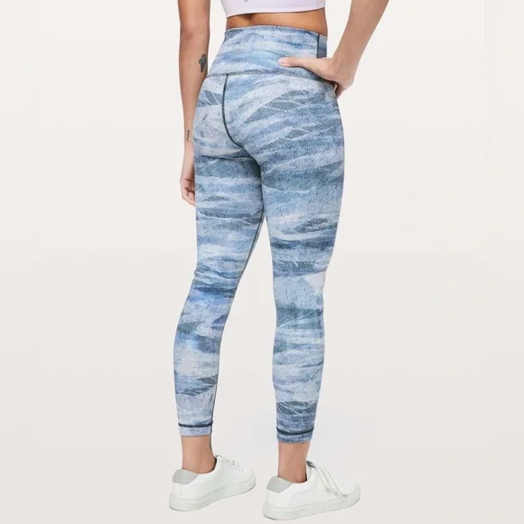 Lululemon Wunder Under High-Rise Tight *Full-On Luxtreme 25" Mesh Scape Multi